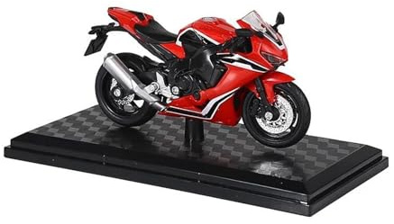 Motorcykelmodell 1:18 För CBR 1000RR CBR1000 RR CBR 1000RR Motorcykelsamling Gjuten Modell(Röd)