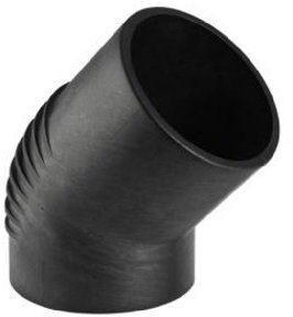 Geberit 308450141 db20 Bogen, 45 Grad, DN 90, #308.450.14.1