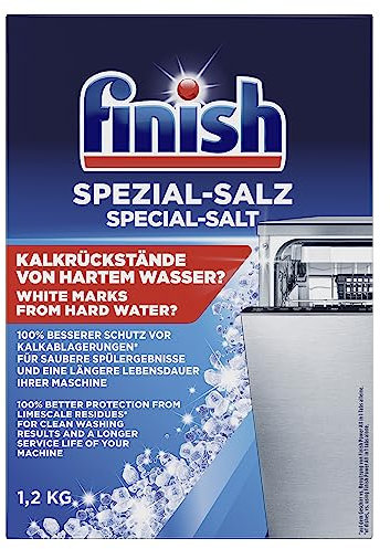 Finish Sale speciale – Sale per lavastoviglie – Protezione dal calce, assicura acqua dolce, anti macchie d'acqua – 1,2 kg