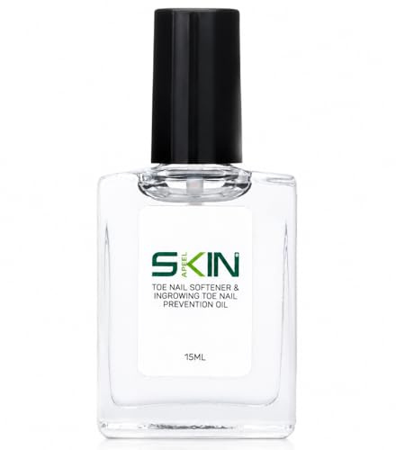 Skinapeel, olio ammorbidente per le unghie dei piedi e prevenzione per le unghie incarnite, 15 ml; trattamento naturale nutriente per manicure e rivitalizzante per le cuticole (etichetta italiana non garantita)
