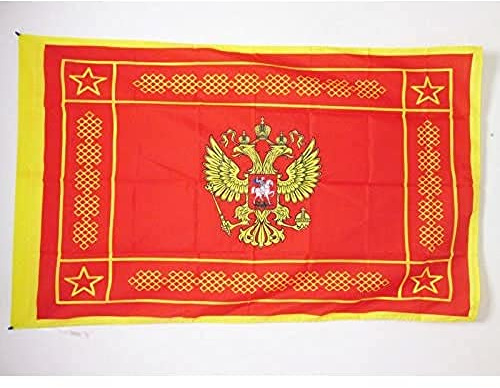 AZ FLAG - Flagge Russische Streitkräfte - 90x60 cm - Russland Fahne 60 x 90 Cm Scheide Für Mast - Flaggen