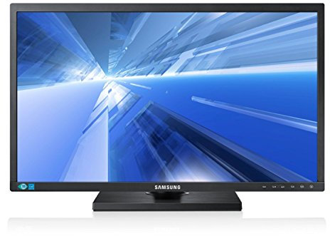 Samsung S22C450MW - Monitor TFT Wide Screen da 55,8 cm (22 pollici), LED, DVI, D-Sub, tempo di risposta 5 ms, nero opaco (ricondizionato)