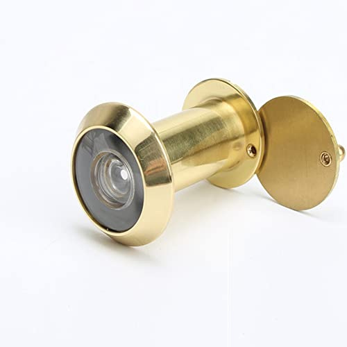 Peephole Türbetrachter 220 Grad Spionageloch Viewer Türspion mit Sichtschutz, Geeignet für Türen von 35-60mm Dicke