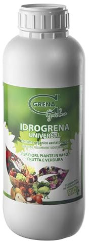 Concime Fertilizzante biostimolante liquido IDROGRENA con poliammine (1 litro)