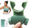 Bodyssey Einstellbarer Atemtrainer, Handheld-Atemübungsgerät mit zwei Mundstücken, unabhängige Widerstandseinstellungen für verbesserte Atemtechniken (Mattgrün)