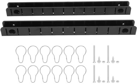 Hook and Rig Holder, Lure Rack Holder, Fishing Bait and Lure Organizer Provides Easy Access to Your Tackle, Can Be Configured to Fit Fishing Tackle Box, Deck Hatches, Side Wall