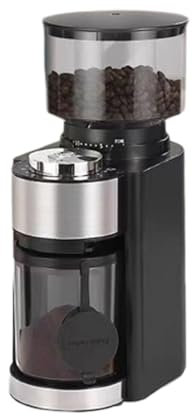 BNZCZY Macinacaffè Automatico, Macinacaffè Elettrico, Regolazione Grossolana E Fine A 25 Marce, Silo Indipendente di Grande capacità,per Case, Uffici E Caffetterie
