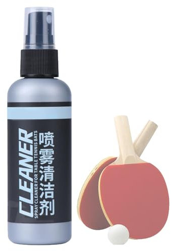 Tischtennis-Gummi-Reiniger, Tischtennisschläger-Reiniger, Tischtennisschläger-Reiniger, 100 ml, Tischtennis-Gummi-Reinigung, - oder Anfänger- -Pong-Schläger-Pflege-Zubehör, entfernt Schmutz