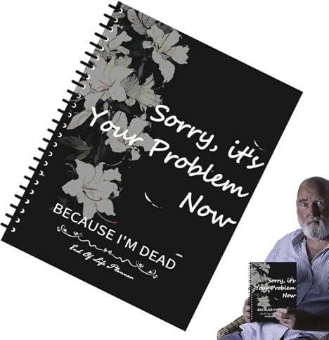 Cuaderno organizador de información personal, carpeta organizadora de fin de vida, cuaderno organizador de información personal importante, carpeta de planificación de asuntos comerciales para