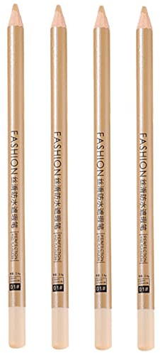 Ipetboom 4 Pièces Stylo Maquillage Longue Durée Correcteur Couvrant Taches Et Ombres Stylo Concealer Pour Maquillage Précis Et Naturel Portable Et Doux Pour Peau Pour Voyage
