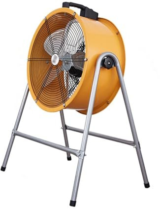 OUKMXSY Ventilatore Industriale - Ventilatore Elettrico da Pavimento Industriale Ventilatore Verticale con Supporto Ventilatore da Pavimento Commerciale Ventilatore Elettrico Potente da Fa