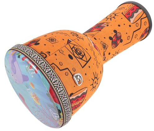 Djembe Handtrommel 8 Zoll für Anfänger und Erwachsene | Pvc Ausführung, laut Klingend, Leicht zu Bedienen, für Bühnenauftritte und Musikunterricht