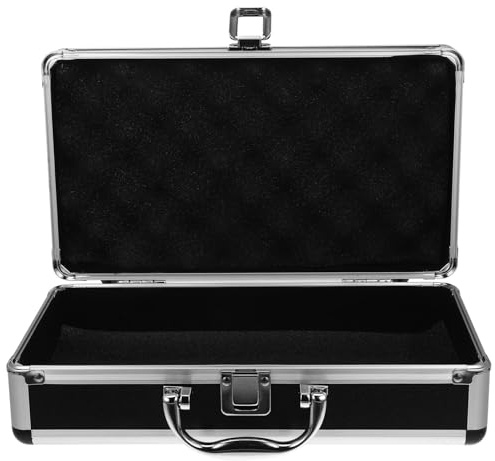 DOITOOL Password Suitcase Aluminum Hard Case for Medicine Case Portable Travel Medical Kit Lockbox Function for Parts Storage