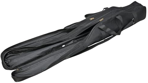 Angelrutentasche – Angelausrüstungskoffer, mit Griff und verstellbarem Gurt, faltbares Oxford-Gewebe, für Damen, Kajak, Boot, Salzwasser, Outdoor, Forelle, Barsch, Wels, Outdoor-Angeltasche