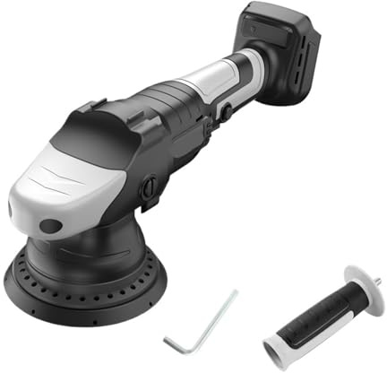 Polishing Machine, 900W Brushless 5-Inch Car Polisher Rechargeable Eccentric Polisher Cordless Car Scratch Removal