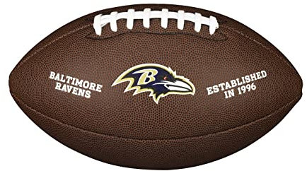 Wilson American Football NFL TEAM LOGO, Offizielle Größe, Mischleder