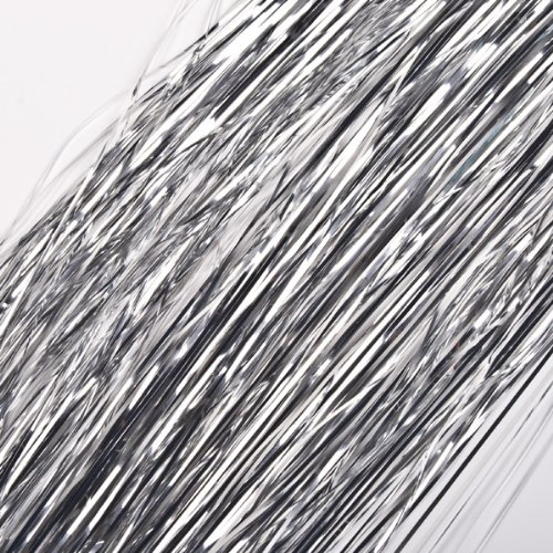 40 x 48cm Lametta d'argento - perfetto per il Natale, artigianato, decorazione Ect (PM37)