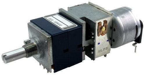 ALPS 100 K log con motore stereo RK27112MC girevole-manicotto Adattatore per potenziometro logaritmico 100KAx2 Ohm 6 mm