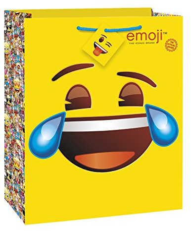 Unique Party 50602 Ft plast emoji-filt P