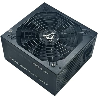 Apevia ATX-JP800W Jupiter 800W 80 Plus Bronze Certified Active PFC ATX Gaming Power Supply, Supports Dual/Quad Core CPUs, SLI/Crossfire/Haswell, 3 Year Warranty