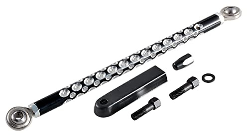 TUINCYN Motorcycle Shift Linkage Black Chrome Gear Shifter Lever Link for Harley Softail Dyna Touring Electra Road King Street Glide 1986-2021