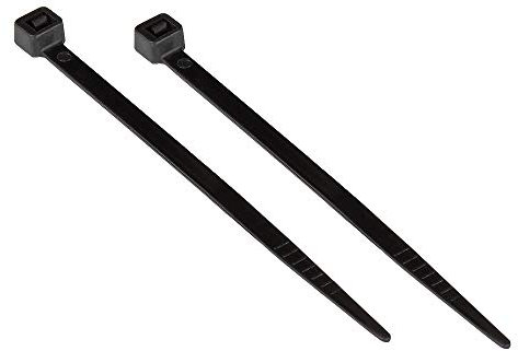 Good Connections® Serre-câbles 150 mm x 3,6 mm – Lot de 100 – Noir, UL, résistant aux UV, aux intempéries – Pour l'extérieur, de -40 °C à +85 °C
