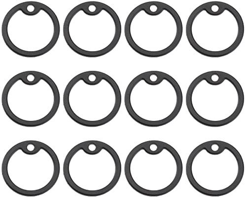 iplusmile Für Hundemarken Aus Silikon Gummi – Geräuschreduzierender Silikonring Zum Schutz Militärischer Dogtags 3 Stück Für Ruhige Hundespaziergänge