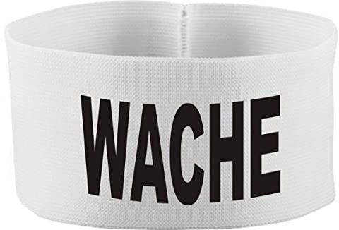 Kleiner Fratz gummielastische Armbinde 5 cm Bedruckt mit WACHE