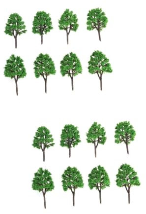 TEHAUX Lot de 20 Arbres Miniatures Décoratifs pour Lespace Échelle 1:150 20 Pièces