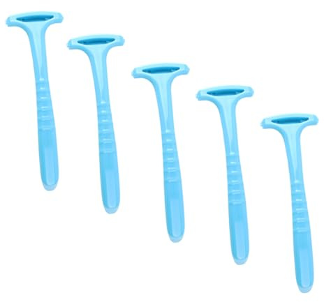 Coltello da Pedicure per Piedi 5 Pezzi Blu in Pp Lame | Rimozione Calli e Duroni, Uso Domestico e Professionale, Piccolo e Leggero