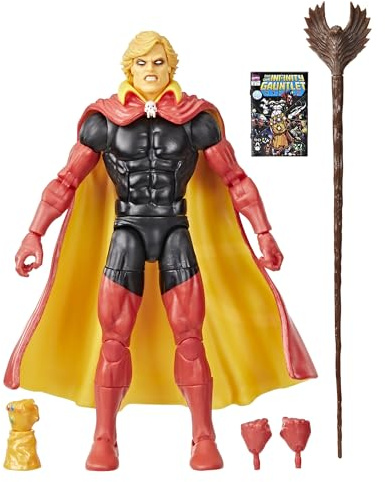 Marvel Legends Series Adam Warlock Infinity Gauntlet Action-Figur, Violett | Marvel Legends Comics inspirierte Actionfigur Wave 1 – Adam Warlock