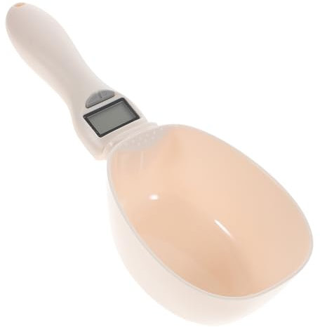 Cabilock 2 Piezas cuchara dosificadora pet shop comida de mascotas medición de comida para perros tazas medidoras cuchara de comida para gatos cuchara de cocina electronica abdominales