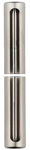cyclingcolors 2x Zierhülse türband Abdeckhauben türscharnier rund Fenster Tür Scharnier Kappe Schutz Möbel Abdeckappen, 15mm poliert vernickelt Länge 98mm, Aluminium