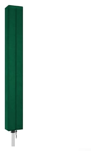 EasyByMall Wäschespinne Schutzhülle, Verstellbarer Wäscheständer für den Außenbereich Anti-UV Abdeckung Wäschespinne, Kleine Sonnenschirm Schutzhülle (165 x 16 x 16 cm, dunkelgrün)