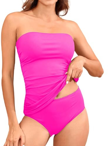 Robe Femme Maillot Transbronzant De Bain Push Up Bandeau Sexy Menstruel Maillot'de Noir Grande Taille Ete Blanc String Ensembles Maillots Deux Pièces Bikini Tankini e Ensemble 2 Tanga