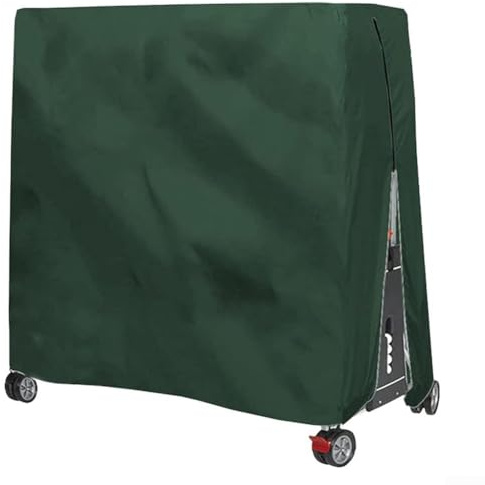 Housse de protection pour table de ping-pong pliable en tissu Oxford imperméable (vert)