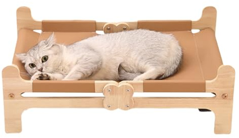 Outdoor Katzenbett,Outdoor Hundebett für draußen | Erhöhte Katzenliege Für Garten Terrasse Balkon Indoor Zuhause Boden Auto