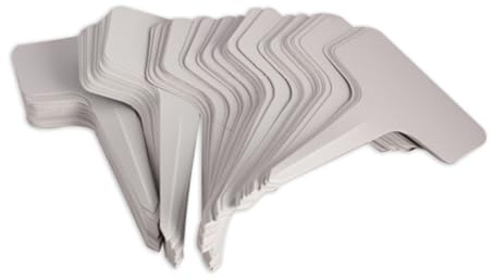 Toddmomy 150 pezzi Etichette T Shape per Piante Marcatori Impermeabili Riutilizzabili per per Orchard e Facili da e Materiale