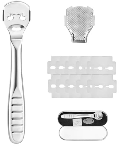 13PCS Hard Skin Remover, Callus Remover, with Hard Remover Foot and Feet Hard Skin Remover Tool Pedicure Tools with Storage Box