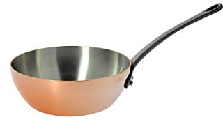 De Buyer 6464.16 Sauteuse, Edelstahl, Silber, 27,9 x 20,1 x 10,9 cm