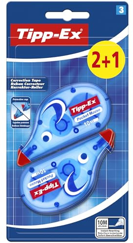 Best Price Square TIPP-EX Pocket Mouse 3PK 890619 by TIPP-EX