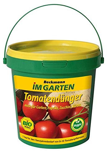 Tomaten Dünger Bio Gemüsedünger Beckmann 1 kg Eimer