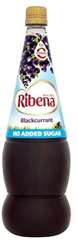 Ribena Blackcurrant No Added Sugar 1L