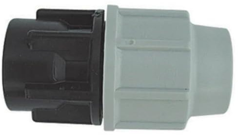 Raccordo F 21/2 x75mm per tubi in polietilene