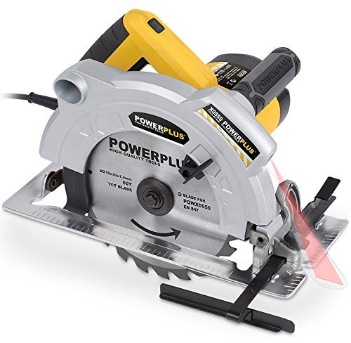 Sierra circular de mano 1800 Watt POWX0550