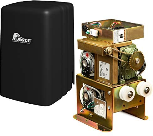 Eagle 2000-APT-DM is Used for High Traffic Applications gate up to 50' & 3000lbs Capacity Fail-Secure Industrial Sliding Gate Opener (Crank to Open).