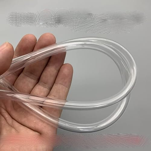 5M/10M PVC-Weichschlauch ID 2 3 4 5 6 8 10 12 14 16 18 20 25 32mm Geruchloser transparenter Kunststoff-Wasserpumpen-Flexschlauch-5M, 7X10mm