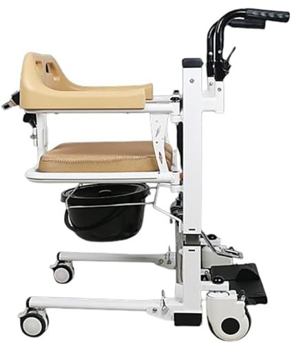 Hydraulischer Patientenlifter Rollstuhl,toilettenstühle,toilettenstuhl fahrbar,rollstühle,Hydraulischer Patientenlift für Zuhause,mit 180° geteiltem Sitz A