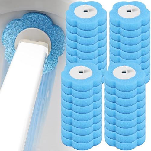 Disposable Toilet Bowl Cleaner Wand,Disposable Toilet Bowl Brush,Disposable Toilet Cleaning SystemToilet Wand,for Sink Bathtub Wash Basin Mop Pool (Only 36 Refill Heads,Ocean scent)