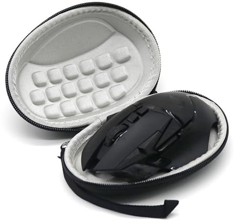 XBERSTAR Mouse Case for Logitech G502X Hard Case Storage Carrying Case for Logitech G502X Wireless Mouse Bag (Black)